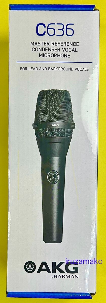 C636 Official AKG Handheld Condenser Microphone / BLACK C636 Official AKG Handheld Condenser Microphone / BLACK
