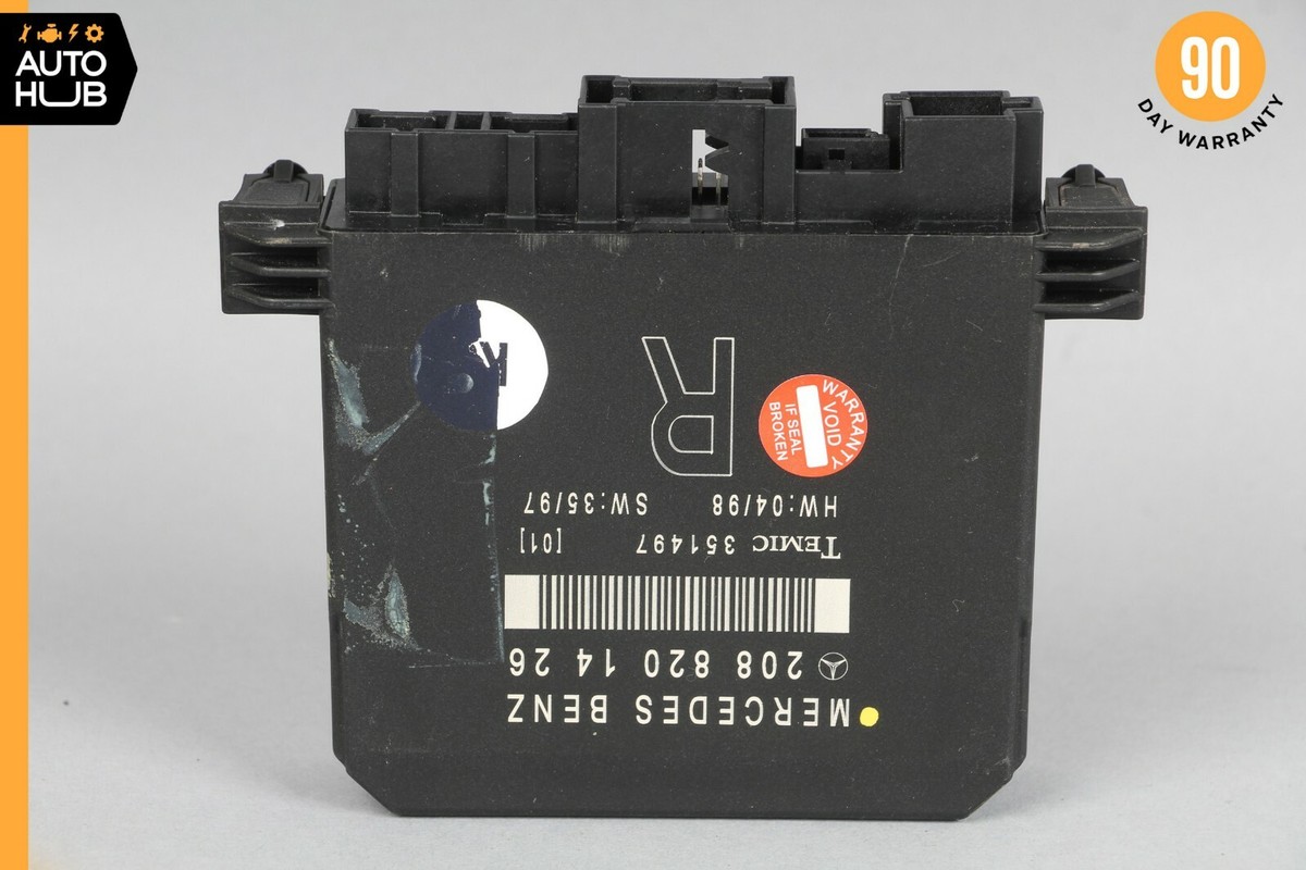 98-03 Mercedes W208 CLK430 CLK320 Front Right Door Control 98-03 Mercedes W208 CLK430 CLK320 Front Right Door Control