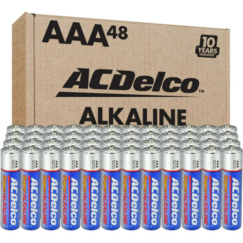ACDelco Batterie AAA super alcaline, 48 pezzi - Foto 1 di 8