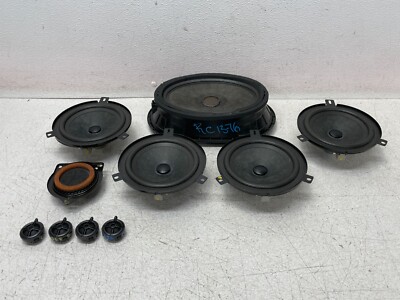 14 15 16 17 Maserati Ghibli Subwoofer Tweeter Door Speaker Set X10