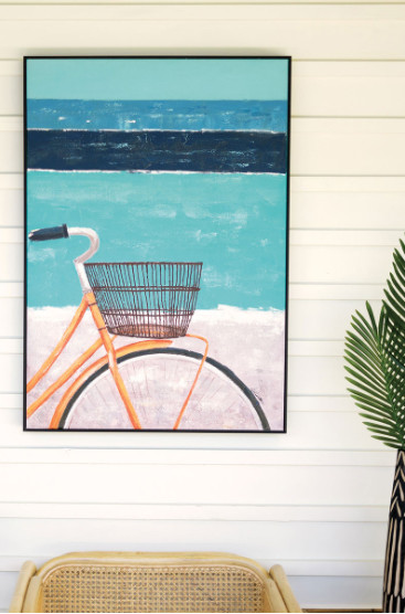 Картина маслом - Велосипед 28,5 X 40 тонн