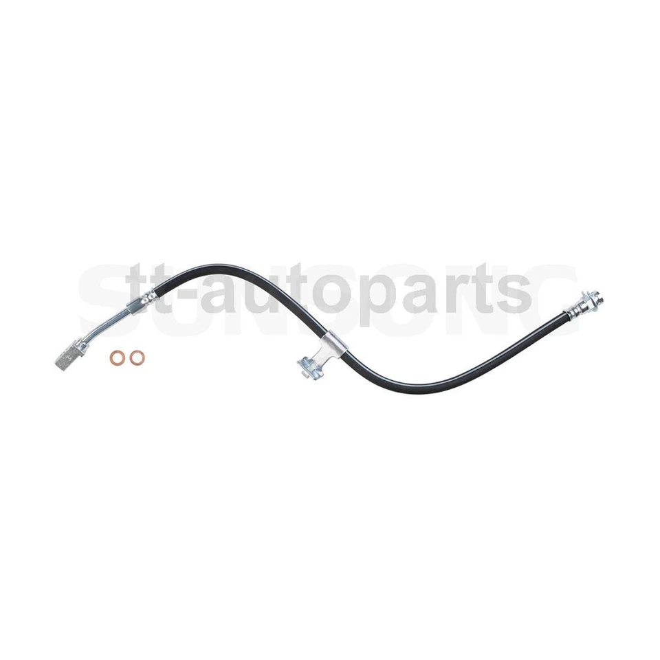 For 1983-1995 Chevrolet G30 Sunsong Brake Line Hose Hydraulic Front 2x _tt - Image 3 of 4