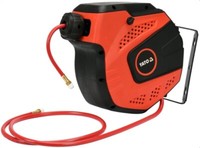 "Yato Druckluft Schlauchtrommel 1/4\" 6,5Mm Automatik Schlauchaufroller 14M Spule"
