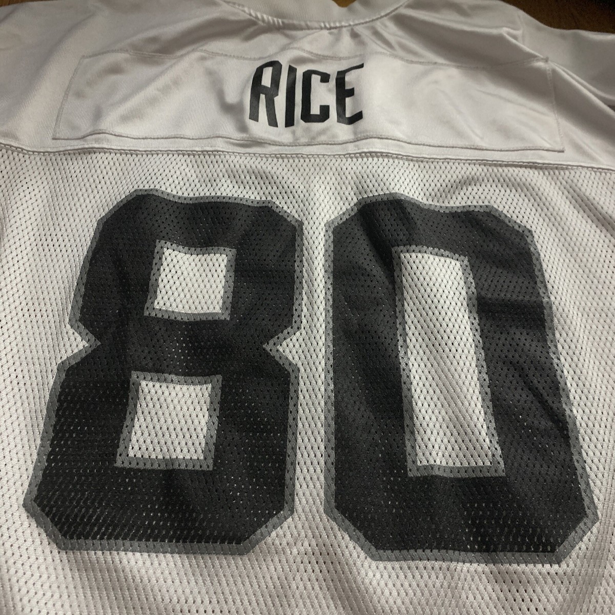 リーボック NFL RICE 80 シャツ XXL ホワイト リーボック NFL RICE 80 シャツ XXL ホワイト Rice Number 80