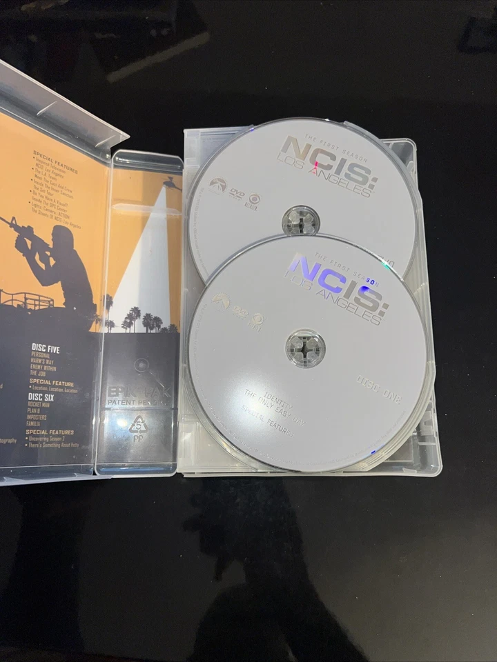 NCIS: Лос-Анджелес сезоны 1 через 4 (24-DVD, 2017 / 2009 - 13 24 - набор дисков [o1] - Изображение 4 из 4