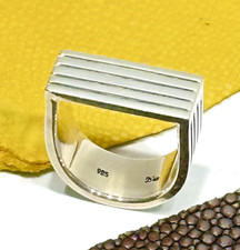 SIEGELRING Silber 925 massiv Herrenring NEU Gr. 54 d'Oz HOMME 925er Silber RING