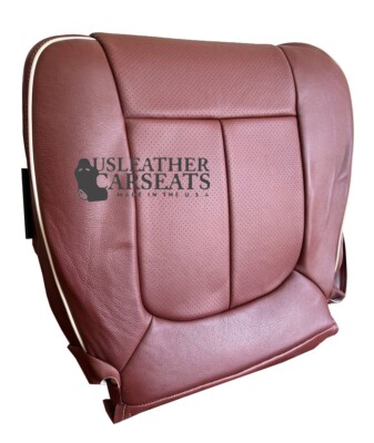 2009- 2013 Ford F150 4X4 Driver Bottom Perforated Leather Seat Cover King Ranch
