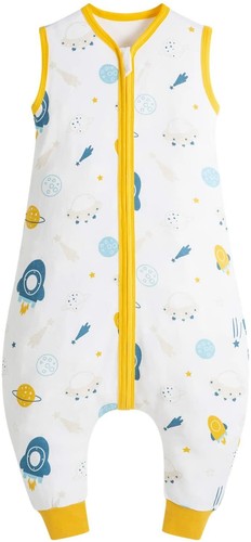 Baby Sommer Schlafsack mit Füßen 0.5 Tog Kinder Dünn Schlafsäcke mit Beinen - Bild 19 von 42