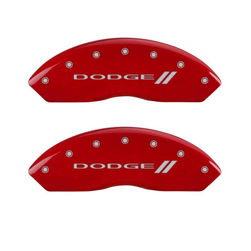 Cubierta de pinza de freno MGP roja delantera + trasera Grand Caravan 2011-2019 "Dodge //" BRG Foto 2 de 4