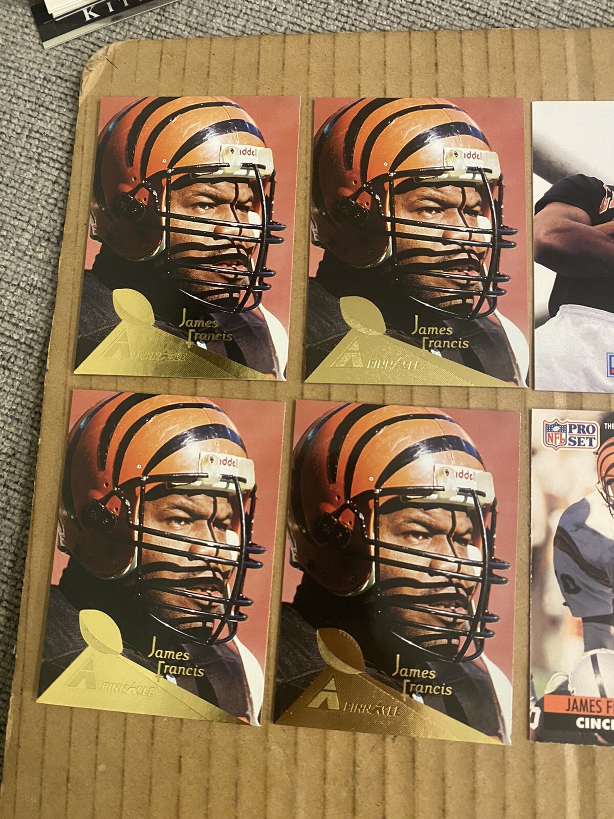 (15) Cincinnati Bengals Lot James Francis