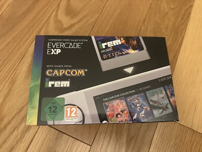 Blaze Evercade EXP Retro Gaming Handheld With Various Capcom Games - SEALED!