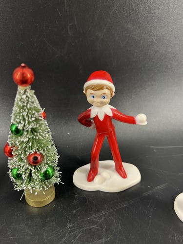 Elf On The Shelf 3” PVC Toy Figurines Christmas Elves Set Of 4 - Picture 4 of 8
