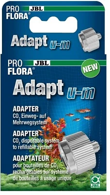 JBL CO2 PROFLORA Adapt u-m Umrüstungs-Adapter von Einweg- auf Mehrwegflaschen