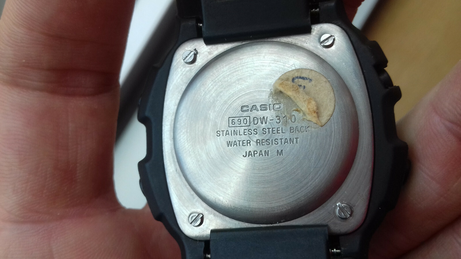 Casio VINTAGE DW-310 MODULE 690 WATCH CLINT EASTWOOD SARGENTO DE 