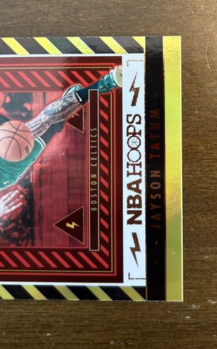 2023-24 Panini NBA Hoops - Dynamos #8 Jayson Tatum - Picture 4 of 4