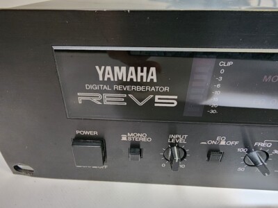 YAMAHA REV5 Digital Reverberator AC 100V Adopts DSP LSI Working | eBay