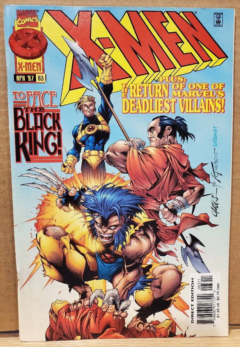 X-Men 63 Black King Kingpin Scott Lobdell Carlos Pacheco 1997
