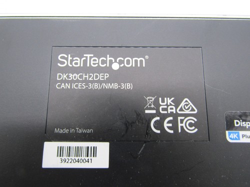 StarTechcom DK30CH2DEP Triple 4K Monitor USB-C Dock - Picture 3 of 3