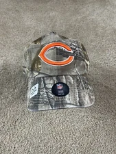 Chicago Bears NFL '47 Franchise Real Tree Camo Hat Adjustable Cap Football New