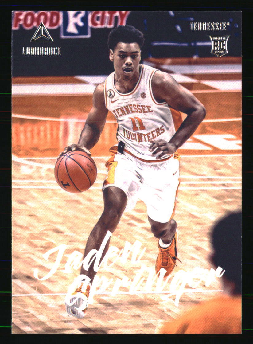 Jaden Springer 2021 Panini Chronicles Draft Picks #95 BASKETBALL Card