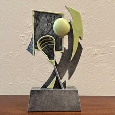 Lacrosse Resin Trophy