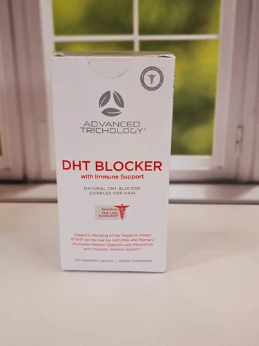 Advanced Trichology DHT Blocker Hair Growth Supplement 120 Caps Immune Support