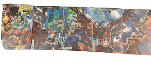 2022 DC COMICS BATMAN / FAZE CLAN #1 COVER A plus FOUR CONNECTING VARIANT COVERS