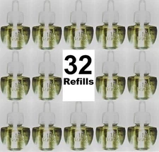 32 Air Wick Scented Oil Refills Air Freshener Pumpkin Spice Scent (No Box/Pkg)