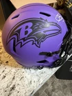 Ravens Full Size Rave Helmet Signed by OBJ W/ Visor And COA