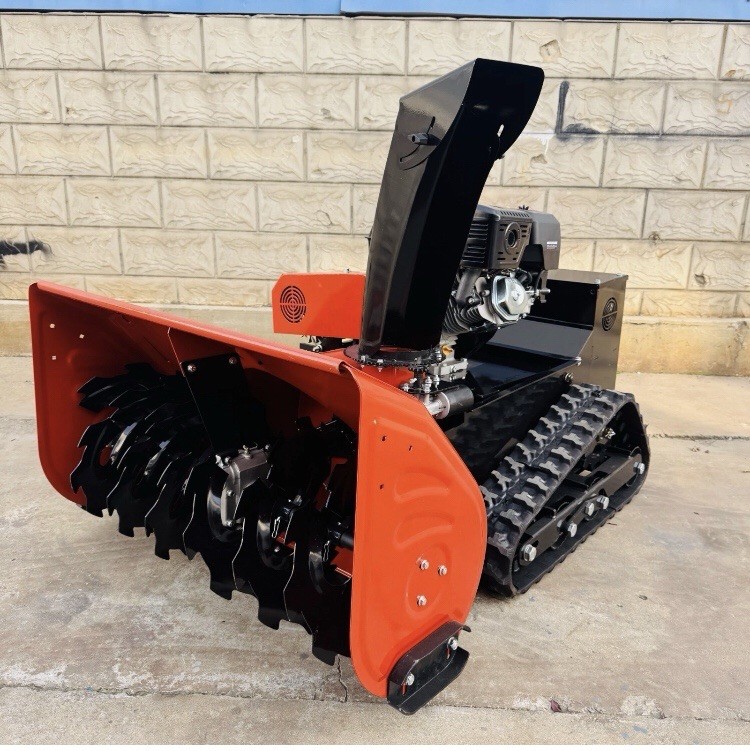 Remote Controlled Track Snow Blower 39” Width Gasoline 15HP