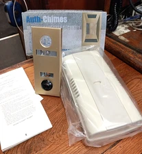 AUTH CHIMES, NON-ELECTRIC, MECHANICAL DOOR CHIME, DOORBELL AND VIEWER #686102-01