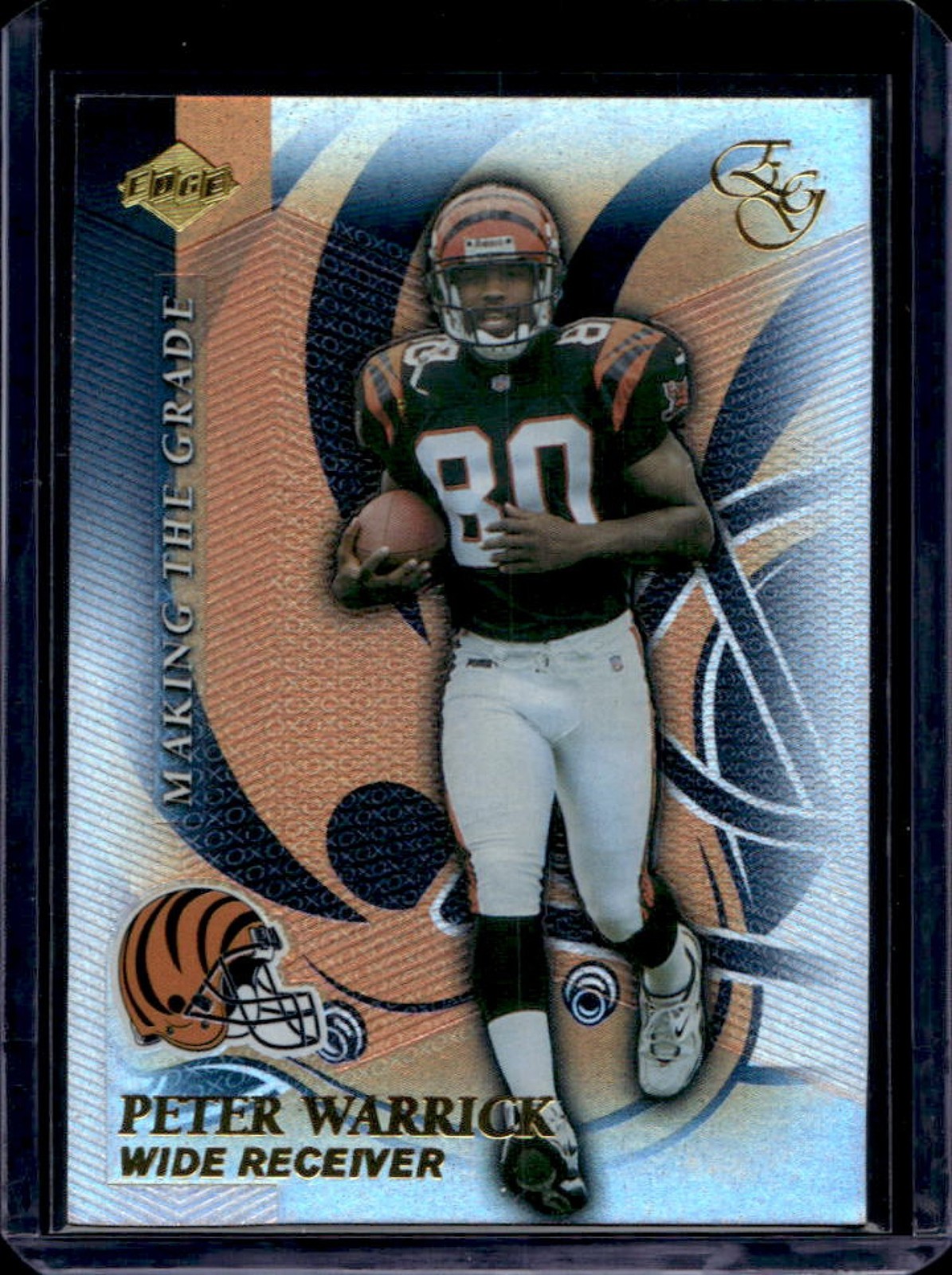 Peter Warrick Collector's Edge Graded Making the Grade #M27 Making the Grade