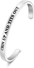 CENWA Funny Confidence Gift Feminist Jewelry Gift For Women Boss Jewelry