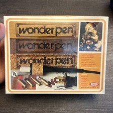 Vintage Brand New ATF Wood Burning Craft Set Wonder Pen W-111