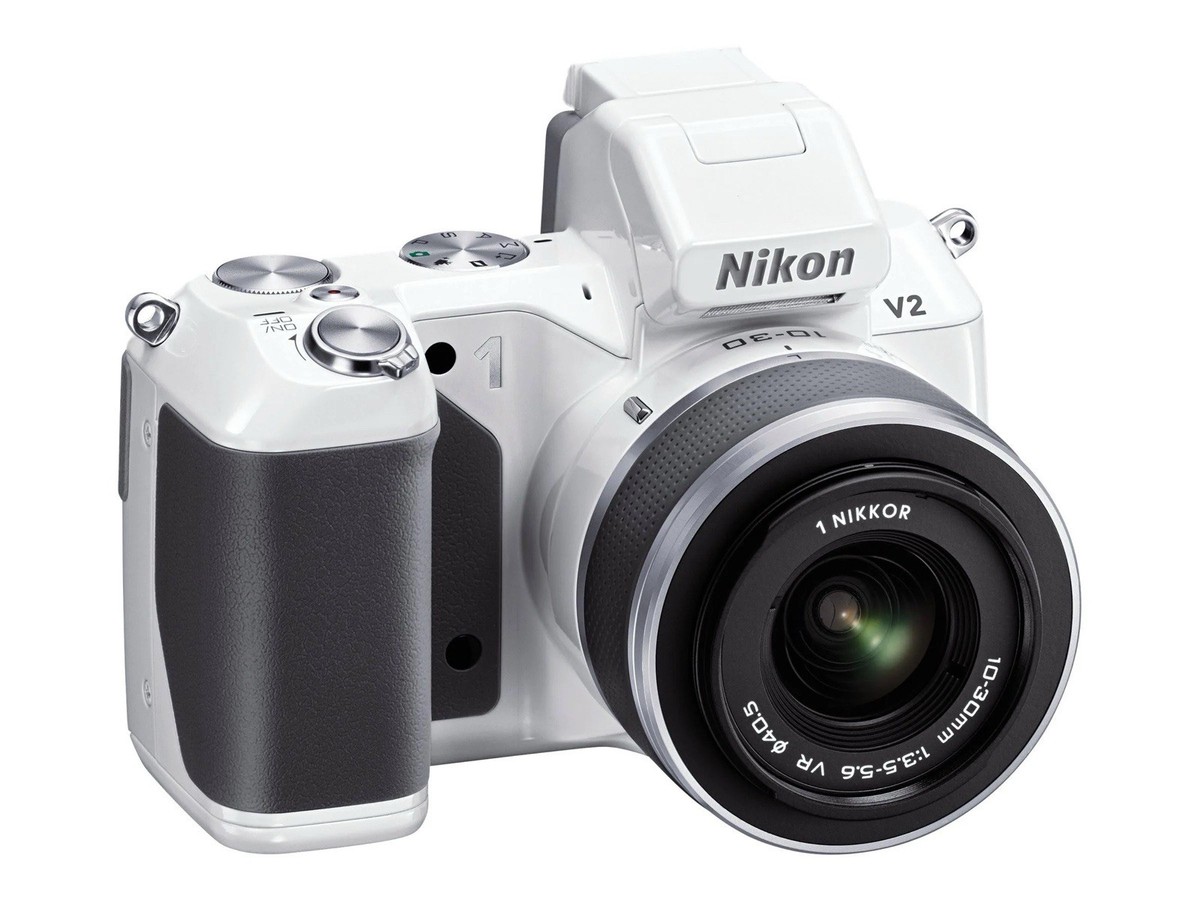 Nikon 1 V2 14.2MP Digital Camera - White (Body Only) for sale