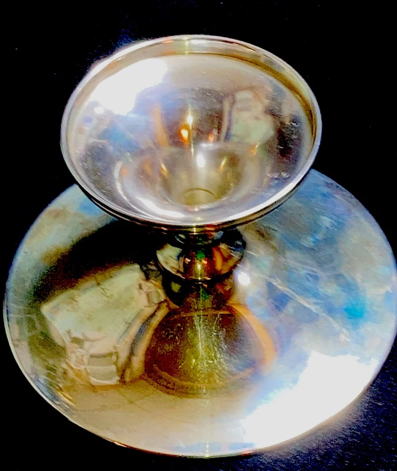 Vtg STIEFF Solid Sterling Silver Compote 155 grams No Weighting No Monogram EXC - Image 4 of 4