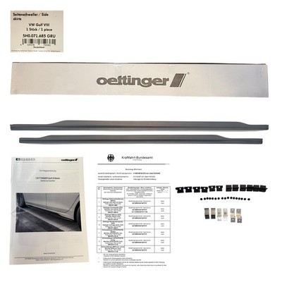 Oettinger VW Golf 8 Seitenschwellersatz Facelift 5H0071685 GRU Basisversion NEU