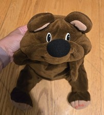 Fisher price rumple bears brown with black nose 1993