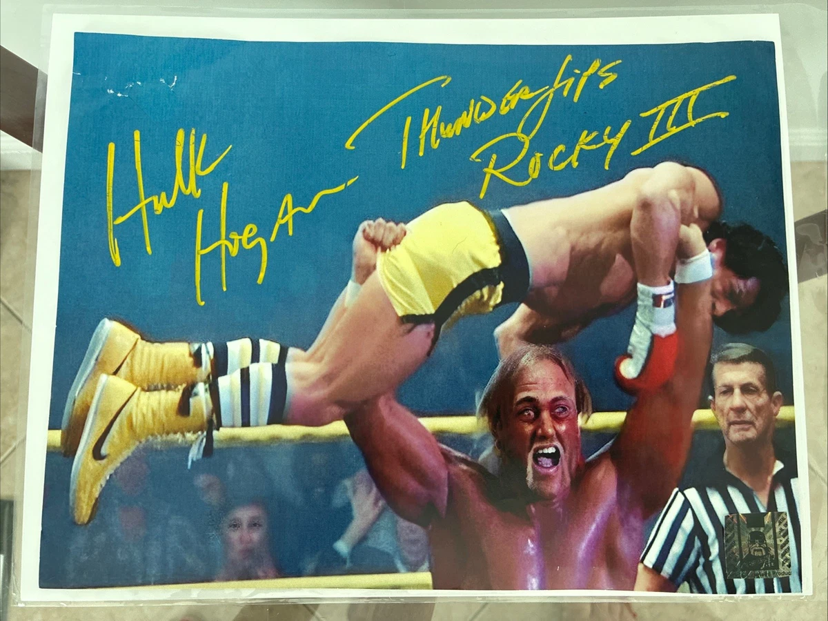 Hulk Hogan Wrestling Original Autographed Photos for sale | eBay