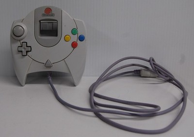 Sega Dreamcast OEM Controller HKT-7700 Official White Wired Gamepad
