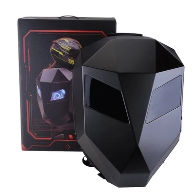 Wasserdicht Led Helm Laptop Motorrad Tasche Rucksack Bluetooth Reisetasche DIY - Bild 1 von 4