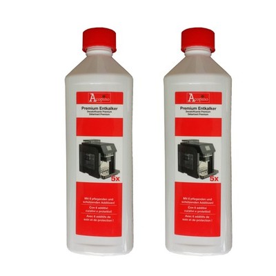 Acopino PremiumEntkalker für Siebträger und Kaffeevollautomaten , 2 x 500ml