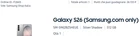NEW Samsung Galaxy S26 512GB, 12GB RAM (5G) Black