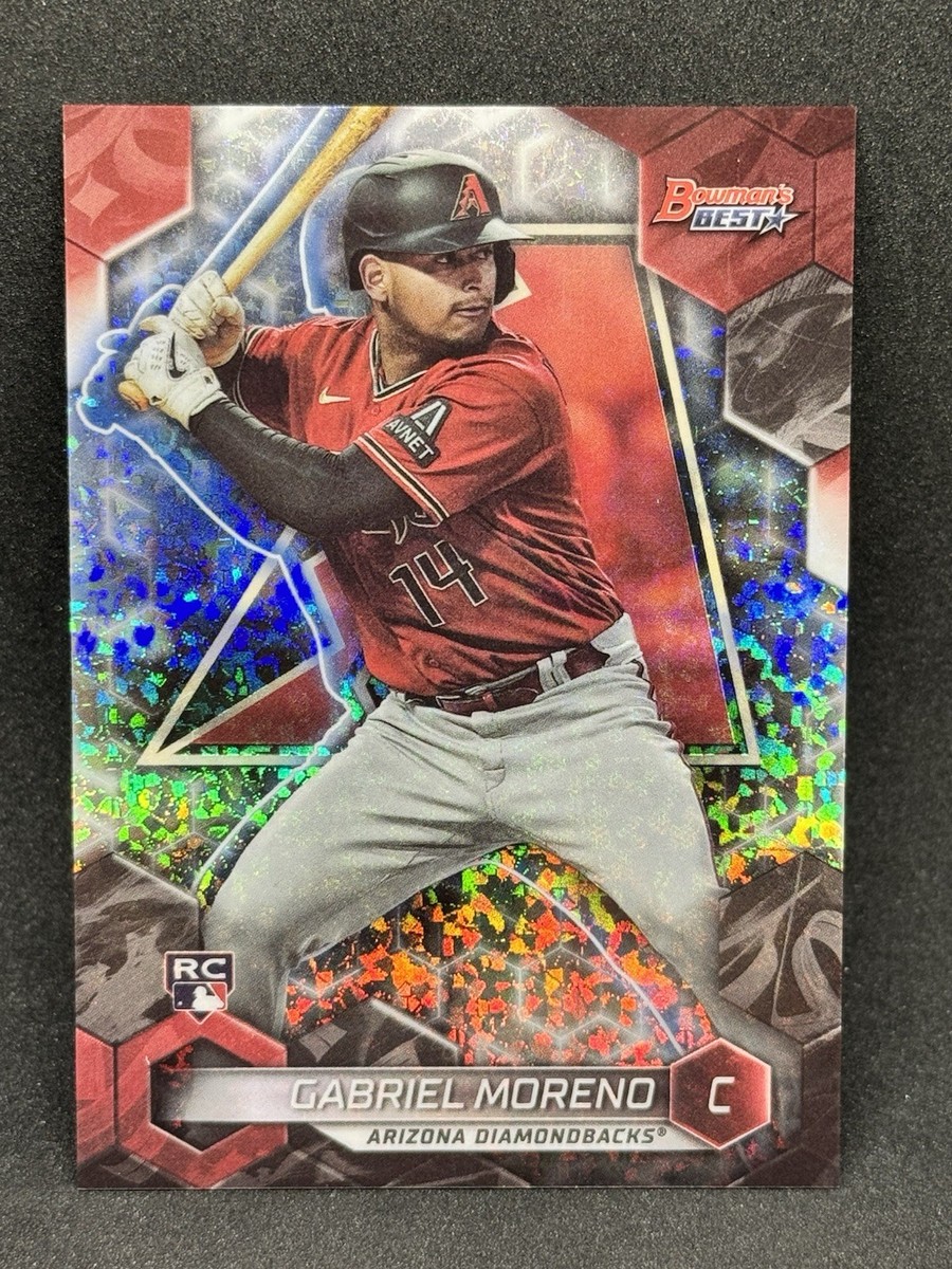 Gabriel Moreno 2023 Bowman's Best #38 Mini Diamond Refractor