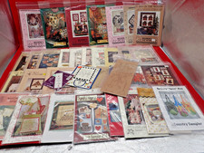 Lot of 34 Quilt Patterns Assorted Styles / Themes / Occasions /Designers