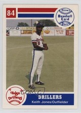 1984 Tulsa's Baseball Card Store Tulsa Drillers Keith Jones #6 2p7