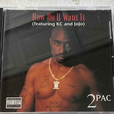 2Pac - How Do U Want It CD Single 1996 Death Row Parental Advisory 422-854-653-2