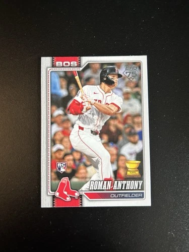 2026 Topps Series 1 One MLB #189 Roman Anthony RC Rookie Card Boston Red Sox