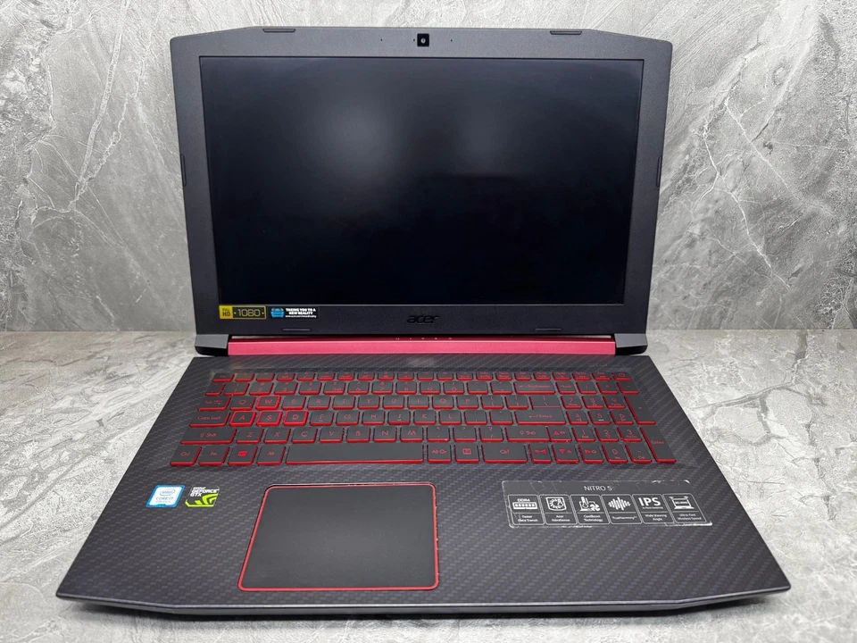 Acer Nitro5 AN515-52 i7-8th Gen 16GB Ram 480GB SSD 15.6" FHD nVidia Graphics W11 - Image 3 of 4