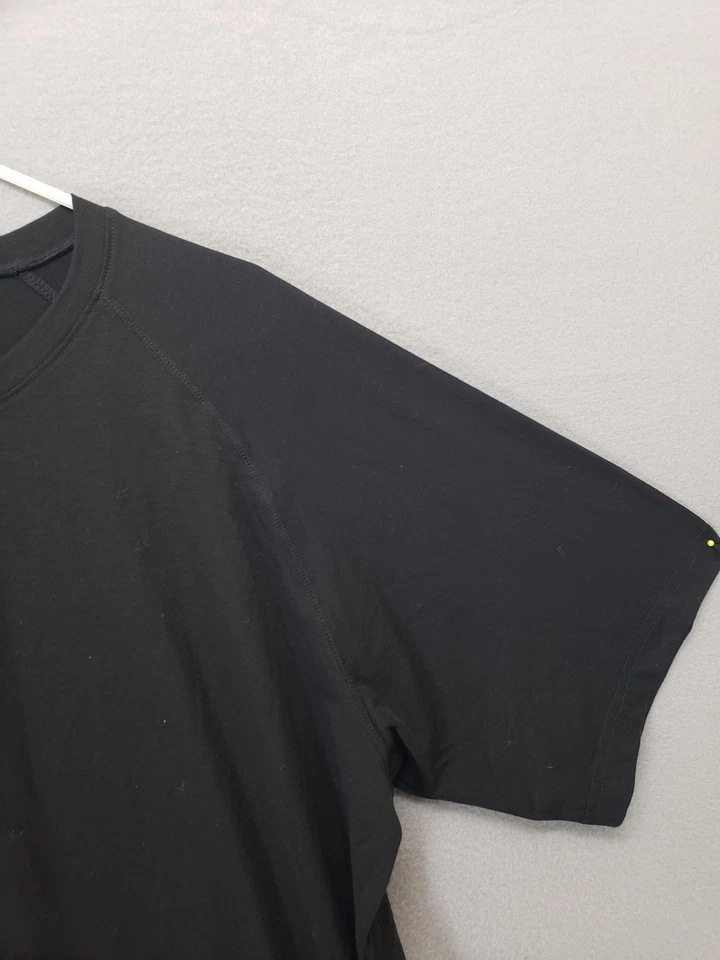 Camiseta deportiva Tek para hombre XL negra atlética fuerza de pelotón una nueva forma camiseta con estampado flexible Foto 3 de 4